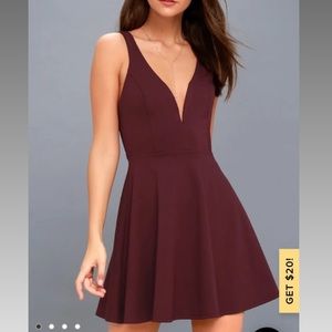 Lulus love galore skater dress